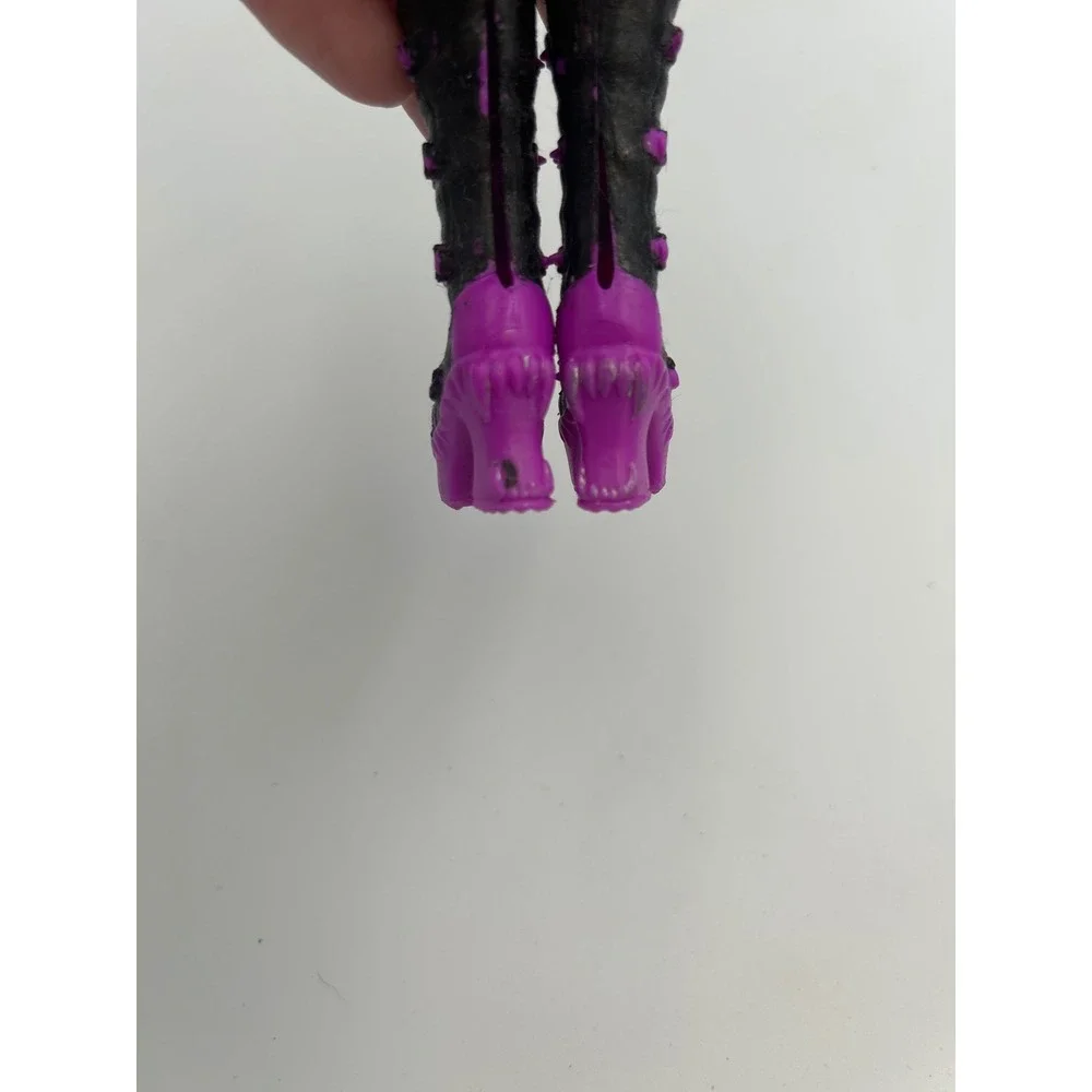 Monster High Fearbook Toralei Tall Platform Boots Painted